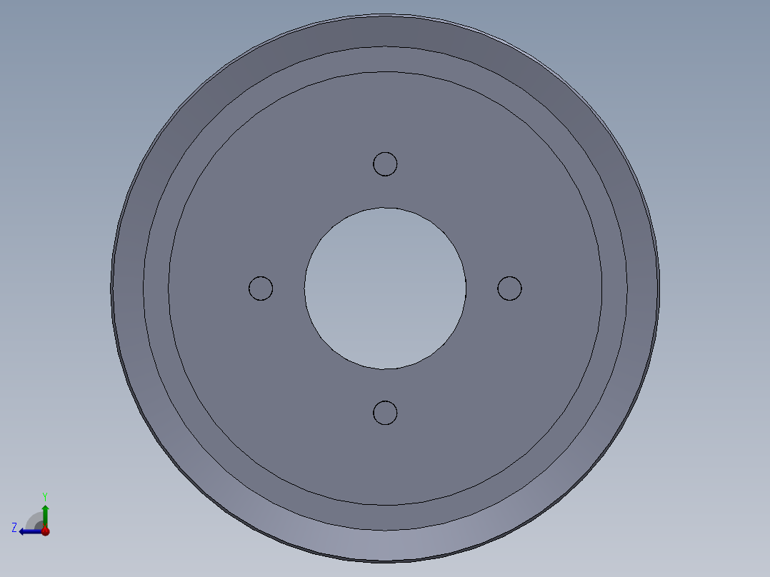 同步带轮MTPL28L100-F-28右视图