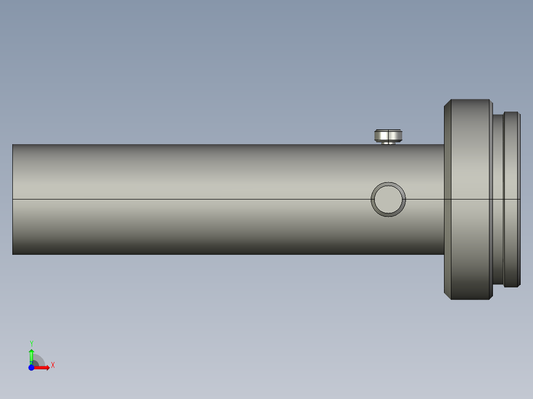 基恩士CA-LM4_kc图纸模型前视图