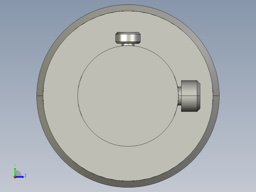 基恩士CA-LM4_kc图纸模型左视缩略图