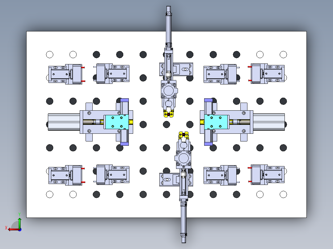 2023.02月-气动焊接柔性工装平台sw20后视图