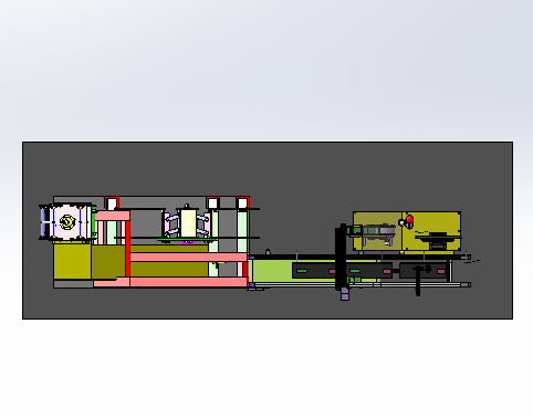 电脑主机外壳自动加工生产线sw18