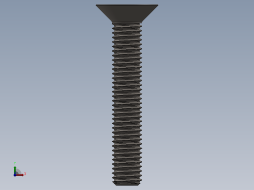 Screw_ISO_10642_M10x60_A2.SLDPRT前视缩略图