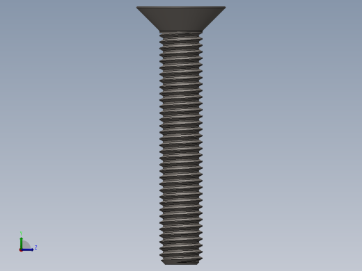 Screw_ISO_10642_M10x60_A2.SLDPRT左视缩略图