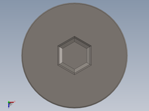 Screw_ISO_10642_M10x60_A2.SLDPRT俯视缩略图