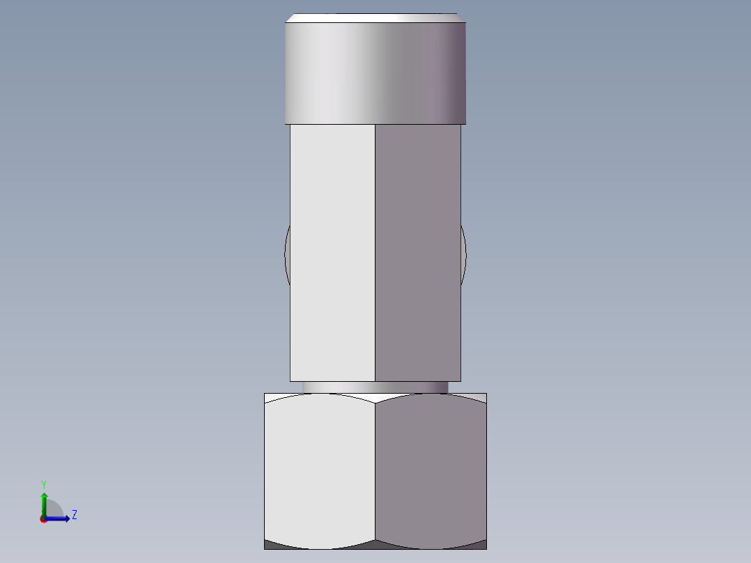 CC+CD 三通组合接头、CC-18左视图