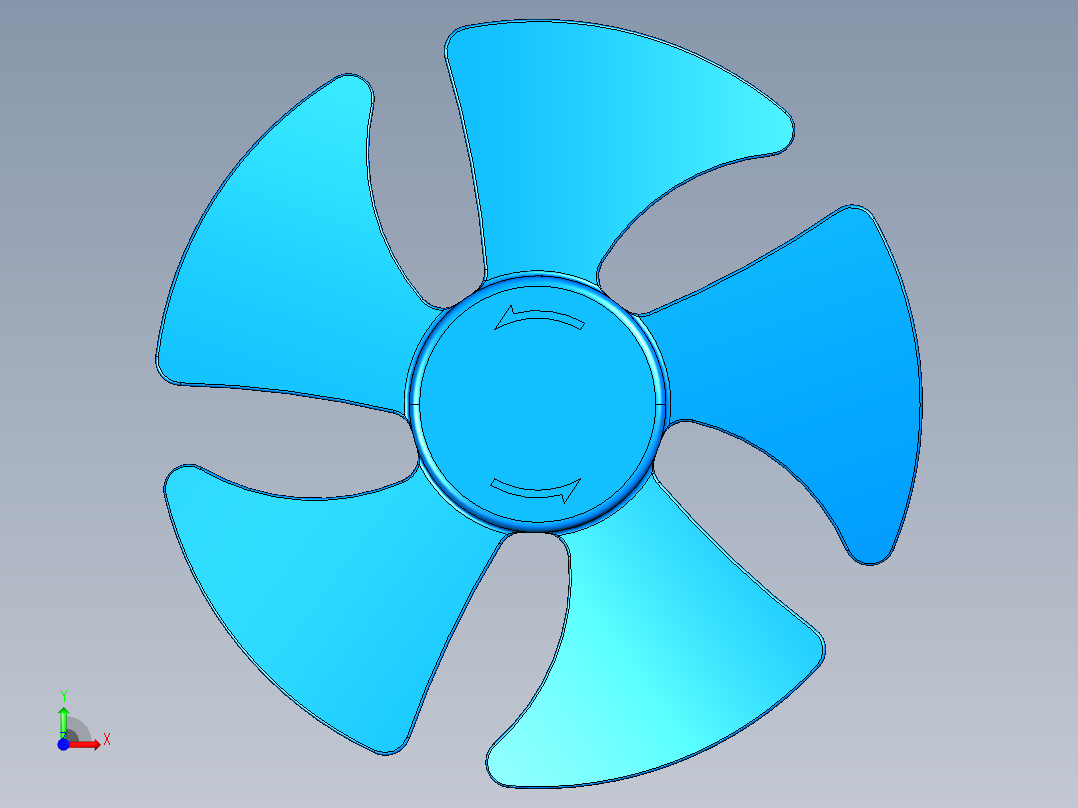 螺旋桨(43)前视图