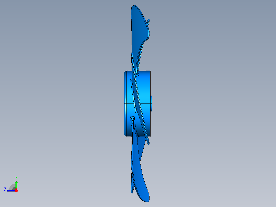 螺旋桨(43)右视图