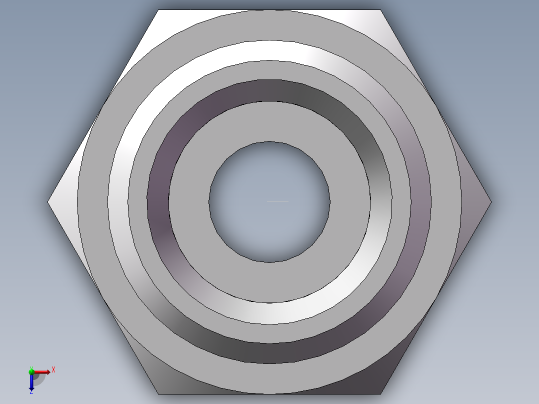 英制管螺纹ED密封、1CB-16-04WD俯视图