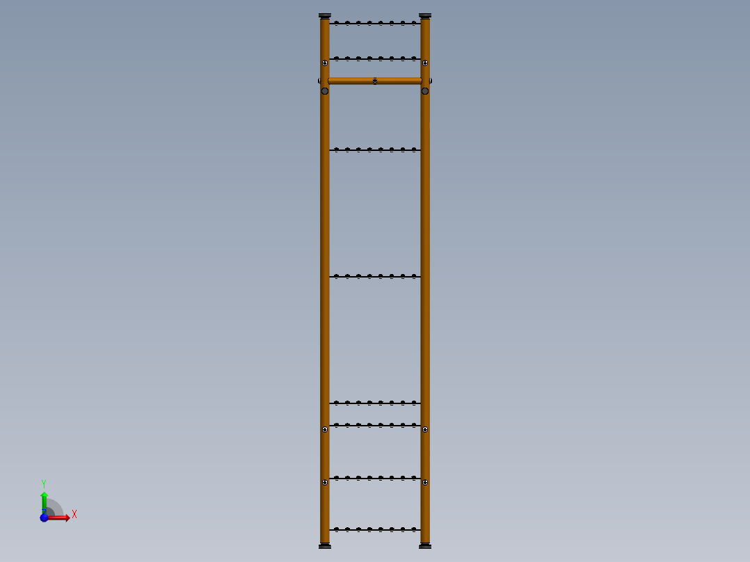 基本型衣柜前视图