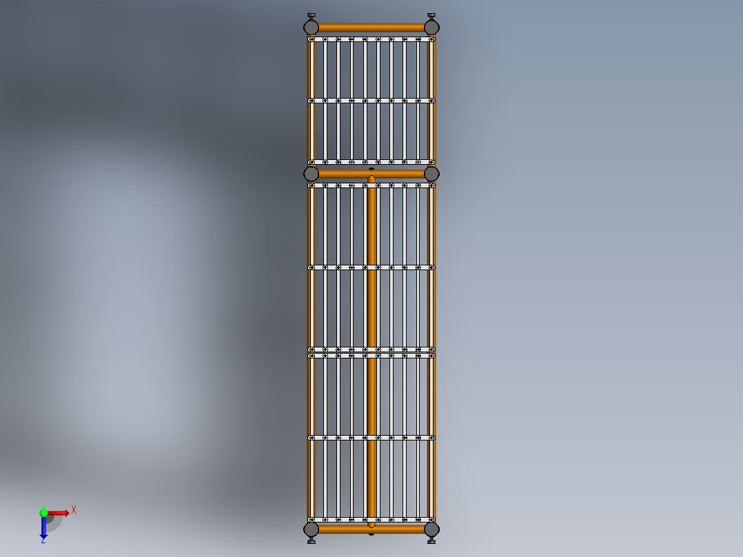 基本型衣柜俯视图
