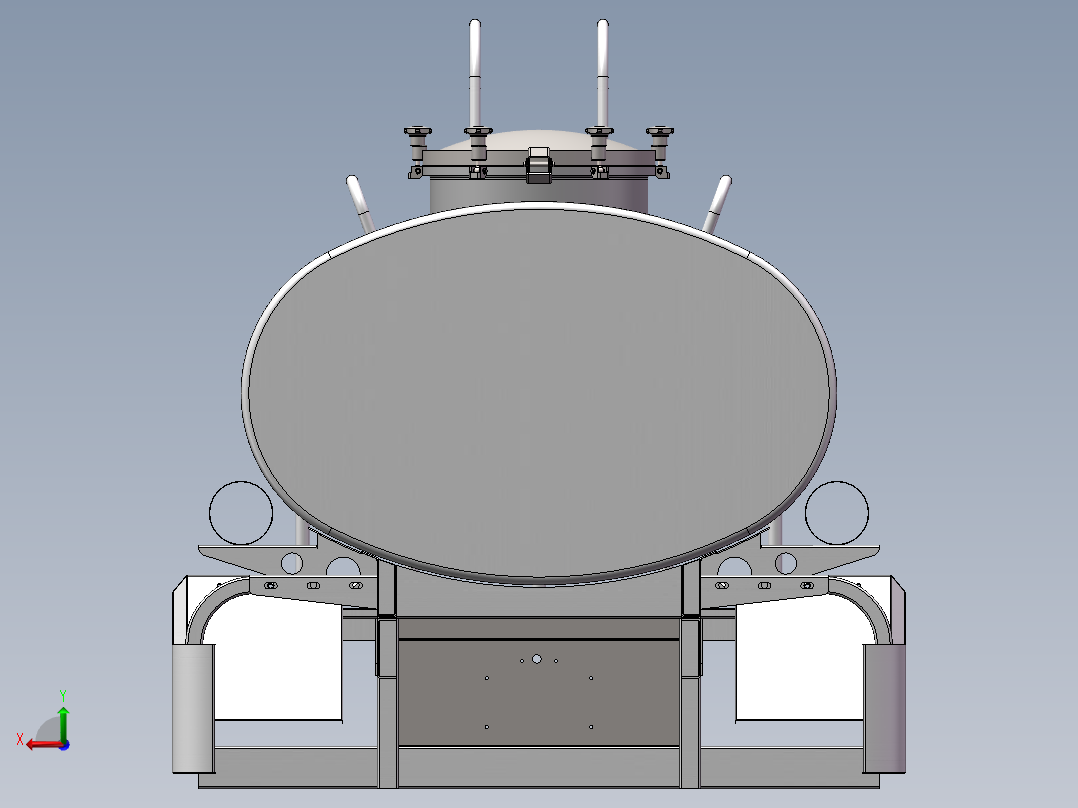 小卡之星2方洒水车三维后视图