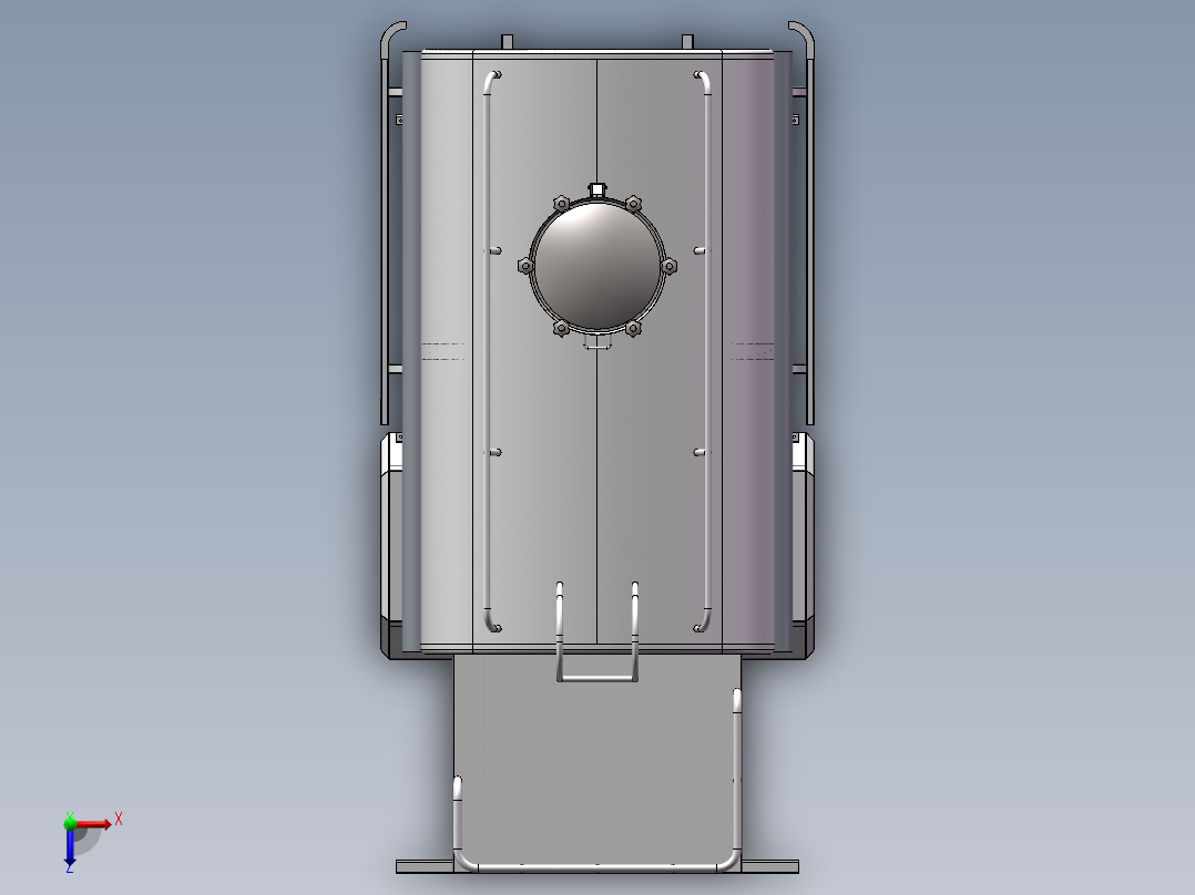 小卡之星2方洒水车三维俯视图