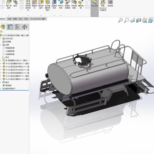 小卡之星2方洒水车三维缩略图