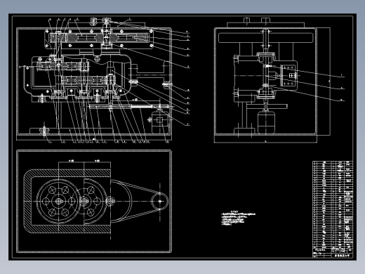 JX1134-可调速钢筋弯曲机的设计