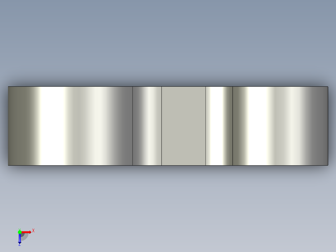 ABB连接器M000061BRACKET-VAC- QUICK-DISC-EXTD俯视图