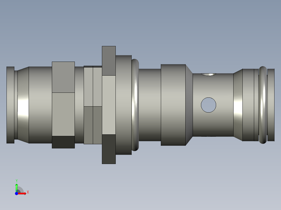 直动式溢流阀RV-08-04-x-Y前视图