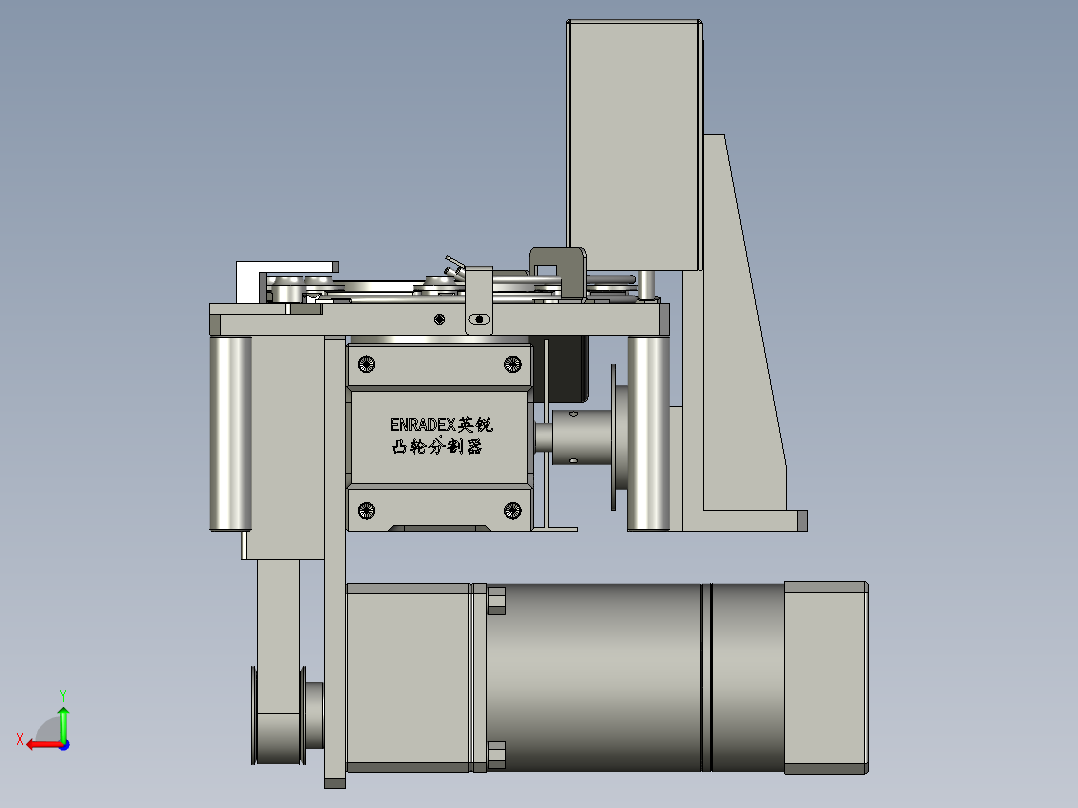 大压入机构后视图