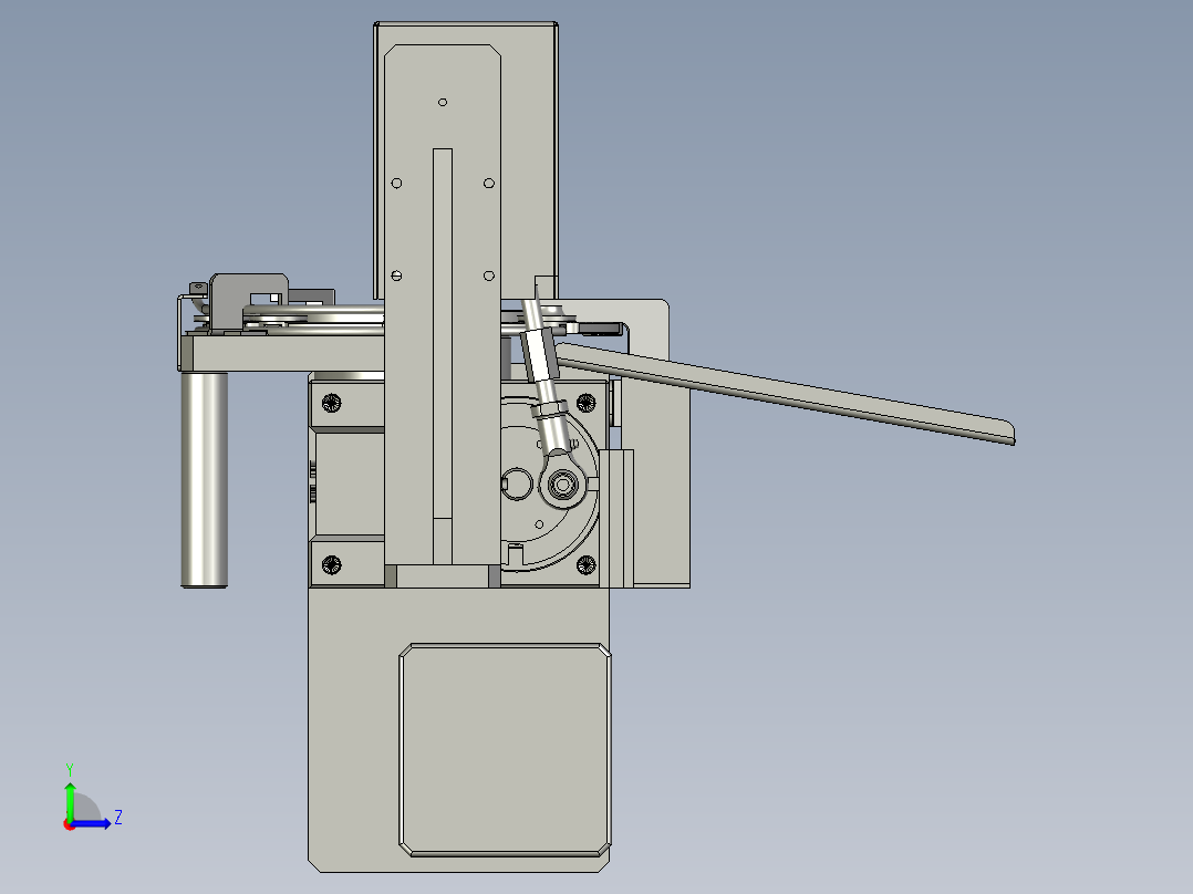 大压入机构左视图
