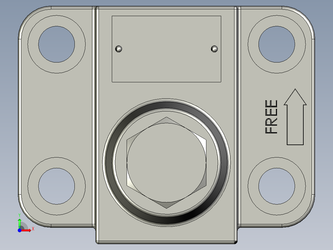CQCRG-03--10单向阀CRG-03-2-10前视图