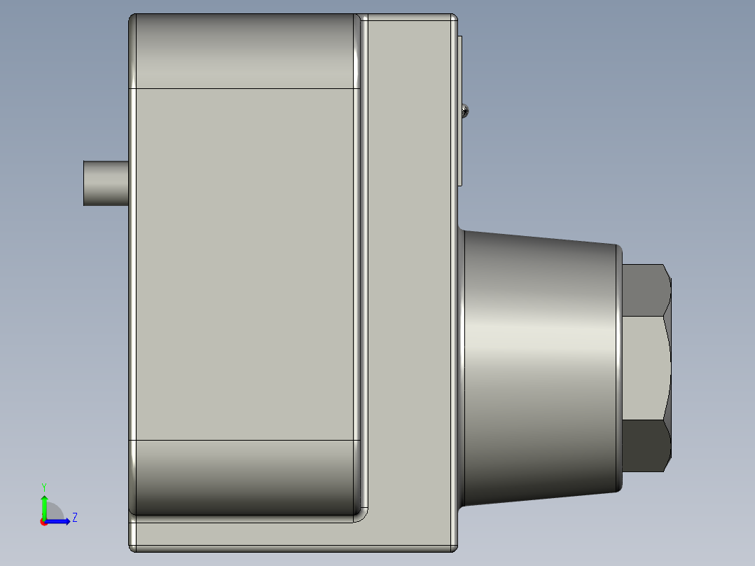 CQCRG-03--10单向阀CRG-03-2-10左视图