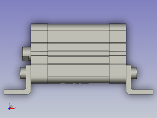 ACE32X35SLB薄型气缸前视缩略图