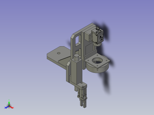 夹爪组正等轴测缩略图