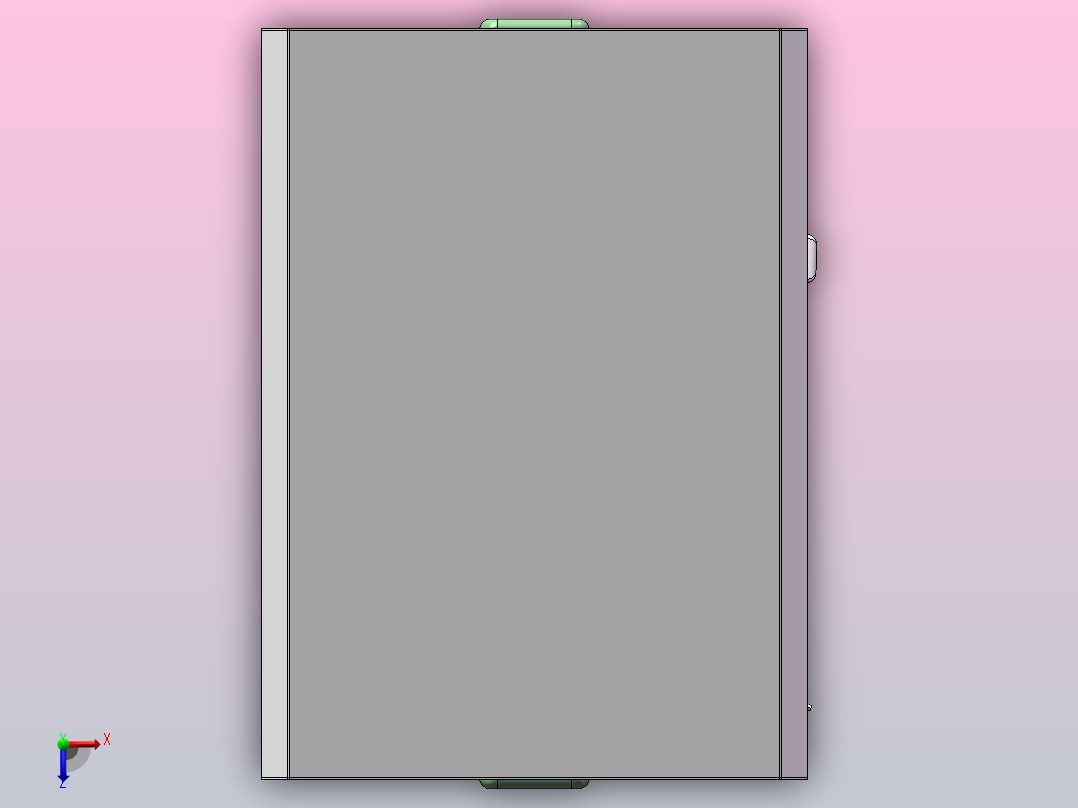 机柜，电柜俯视图