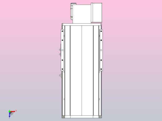 MTB22M标准皮带滑台[MTB22M-L40-150-LD-P75-C3]俯视缩略图