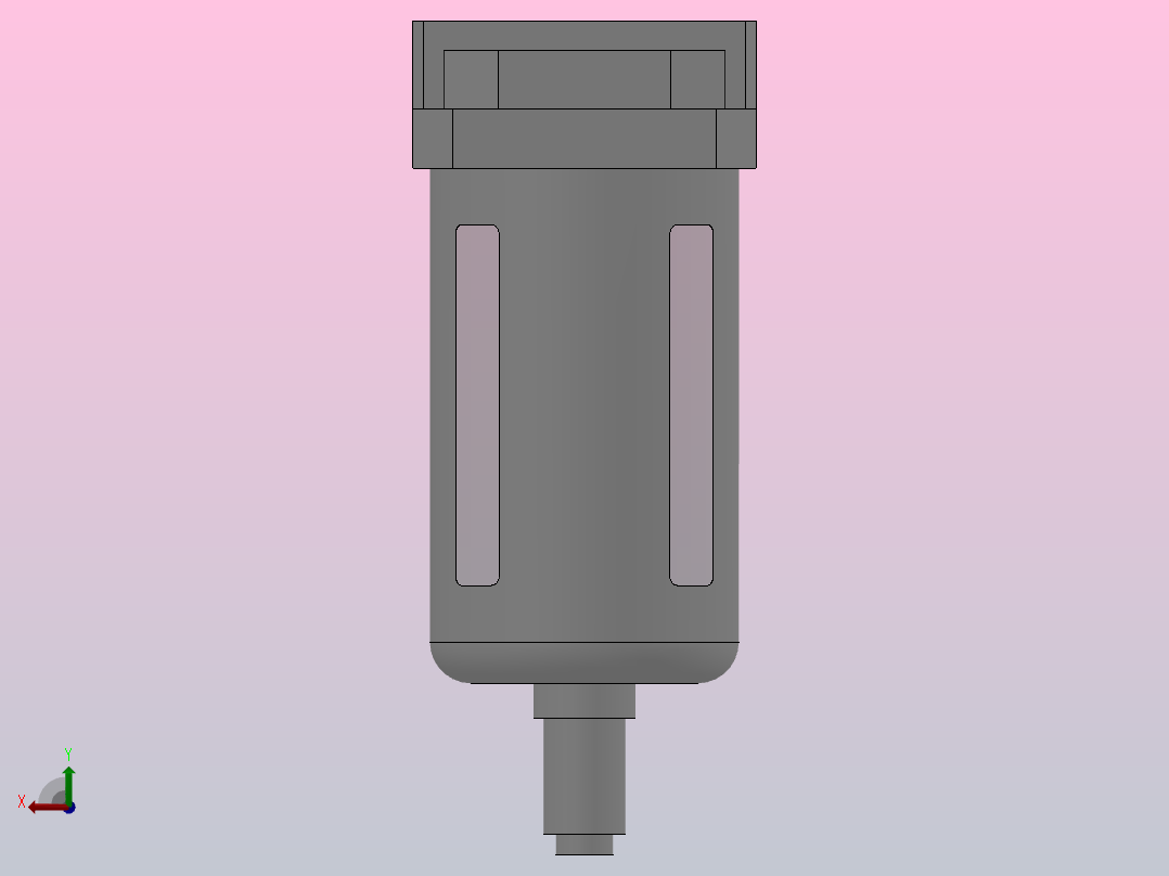 QSLB空气过滤器[QSLB-L10]后视图