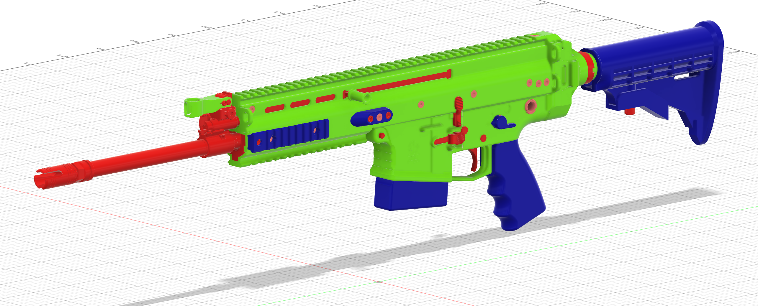 FN SCAR-17 Reference Model