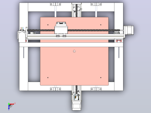 3D打印机模型俯视缩略图