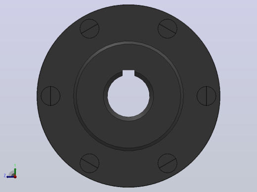 LT型弹性套柱销联轴器_LT12联轴器Z120×212／Z120×167右视缩略图