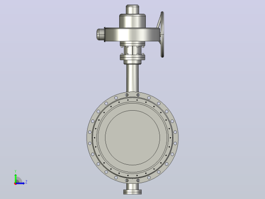 Dt943H(F)-10C.P.R.V-B[DN700]阀，截止阀，风阀，蝶阀左视缩略图