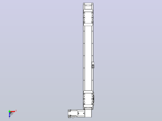 皮带直线轴双滑块型TPA-GCBS-80-P60-L250-DR-M20-N3俯视缩略图