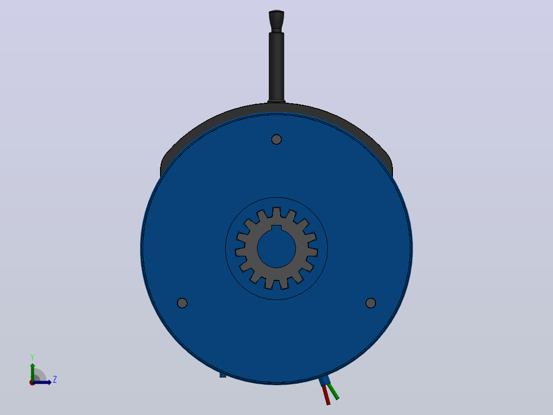 MD-B型电磁圆盘式制动器_MD15-100-B-30-RL-DC24V左视图