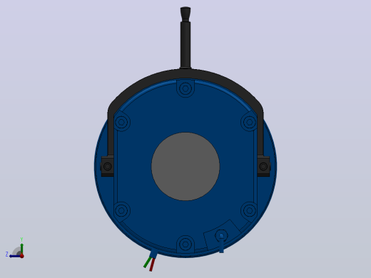 MD-B型电磁圆盘式制动器_MD15-100-B-30-RL-DC24V右视缩略图