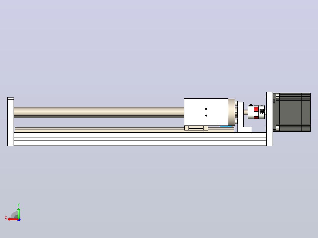 FSL40 直线模组[FSL40 E250 10C7-BC-B57]后视图