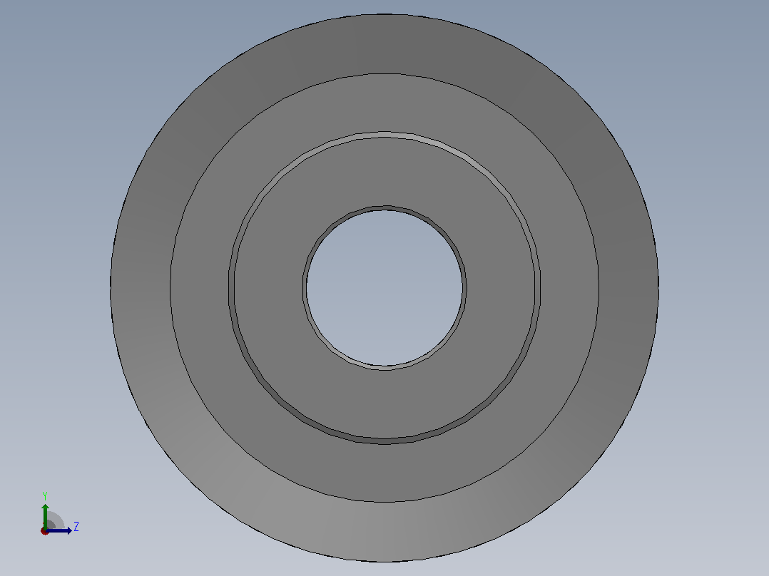 大凸缘型小凸缘型半圆弧形齿同步带轮H3M型_SH3MCC-18-15-dc6-A左视图
