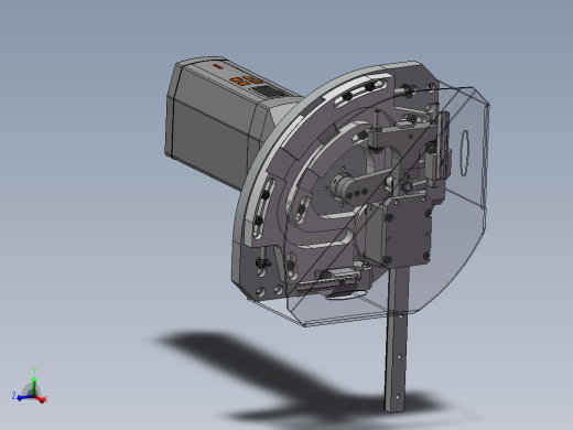 角度式快速机械手（详细的新型凸轮机构）