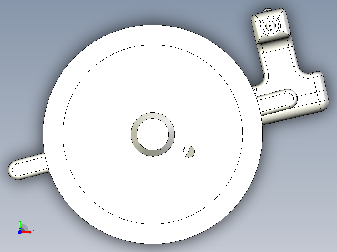 井架3D模型前视图
