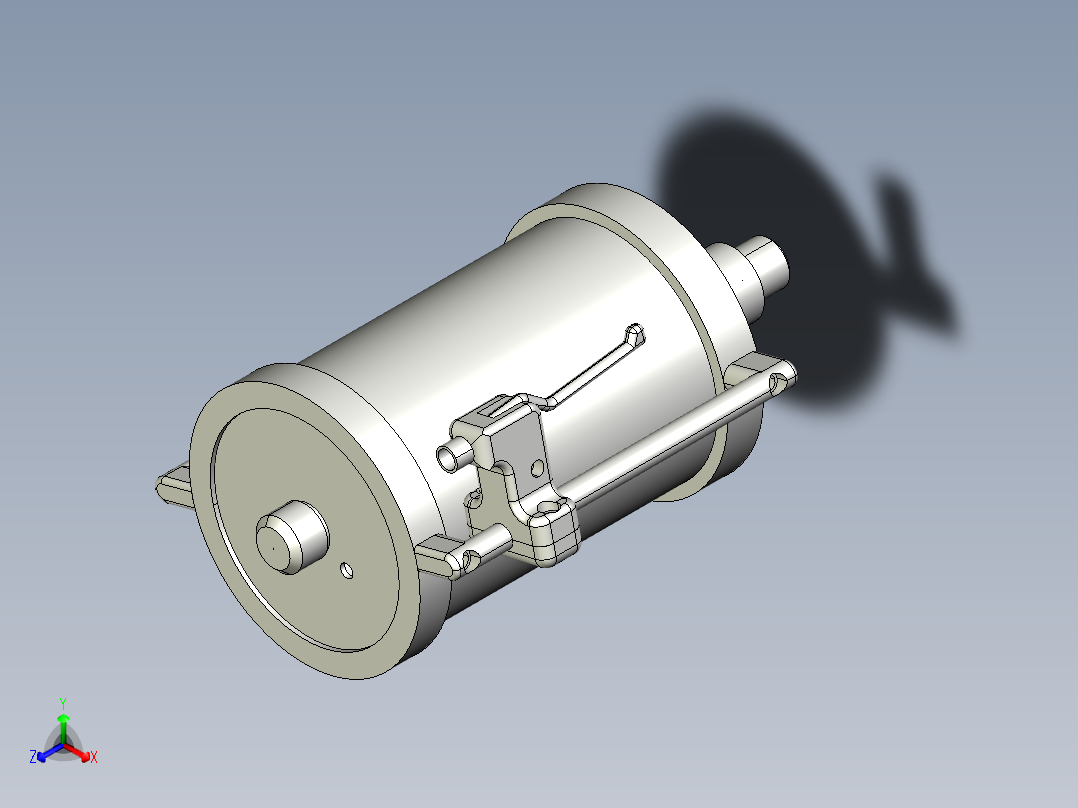 井架3D模型正等轴测图