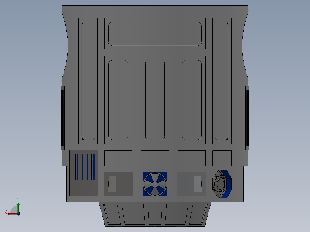 星球大战经典R2D2后视图