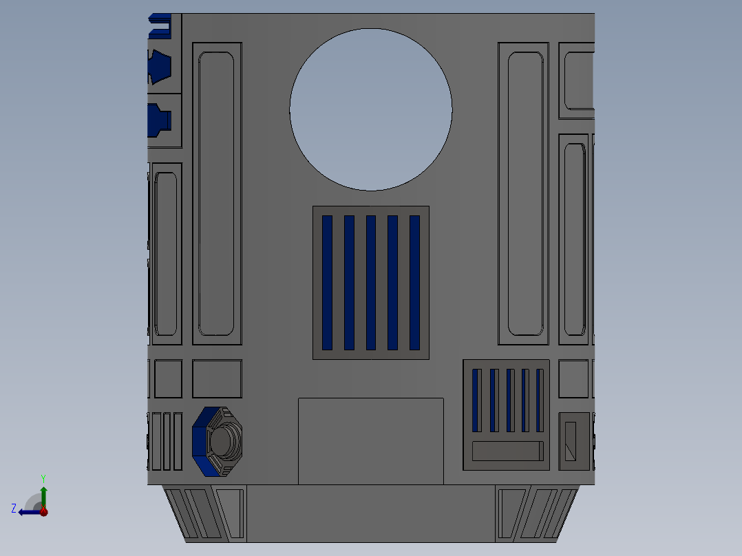 星球大战经典R2D2右视图