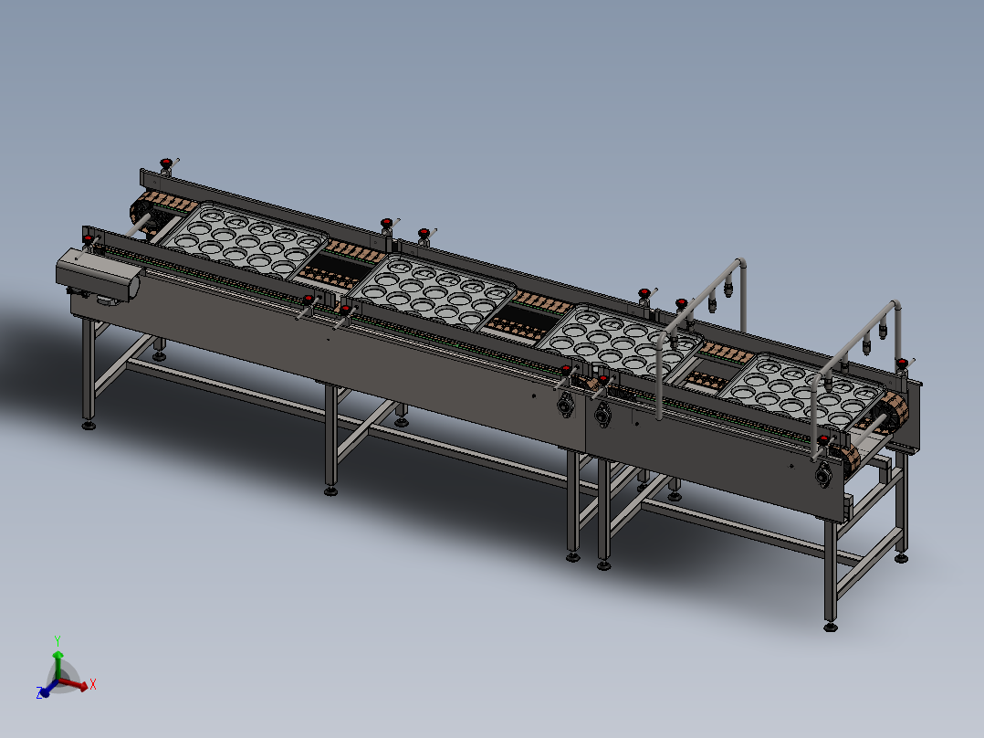 塑料链条输送机