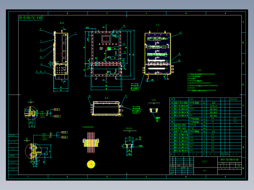 BKX隔爆型电器控制箱工程图纸 非标自动化设备3D图纸3D模型1