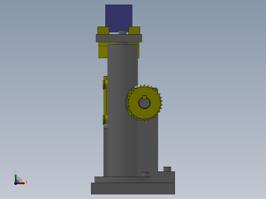 M2 无卡住现象的提升机构前视缩略图