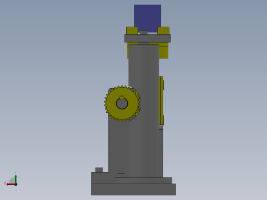 M2 无卡住现象的提升机构后视缩略图