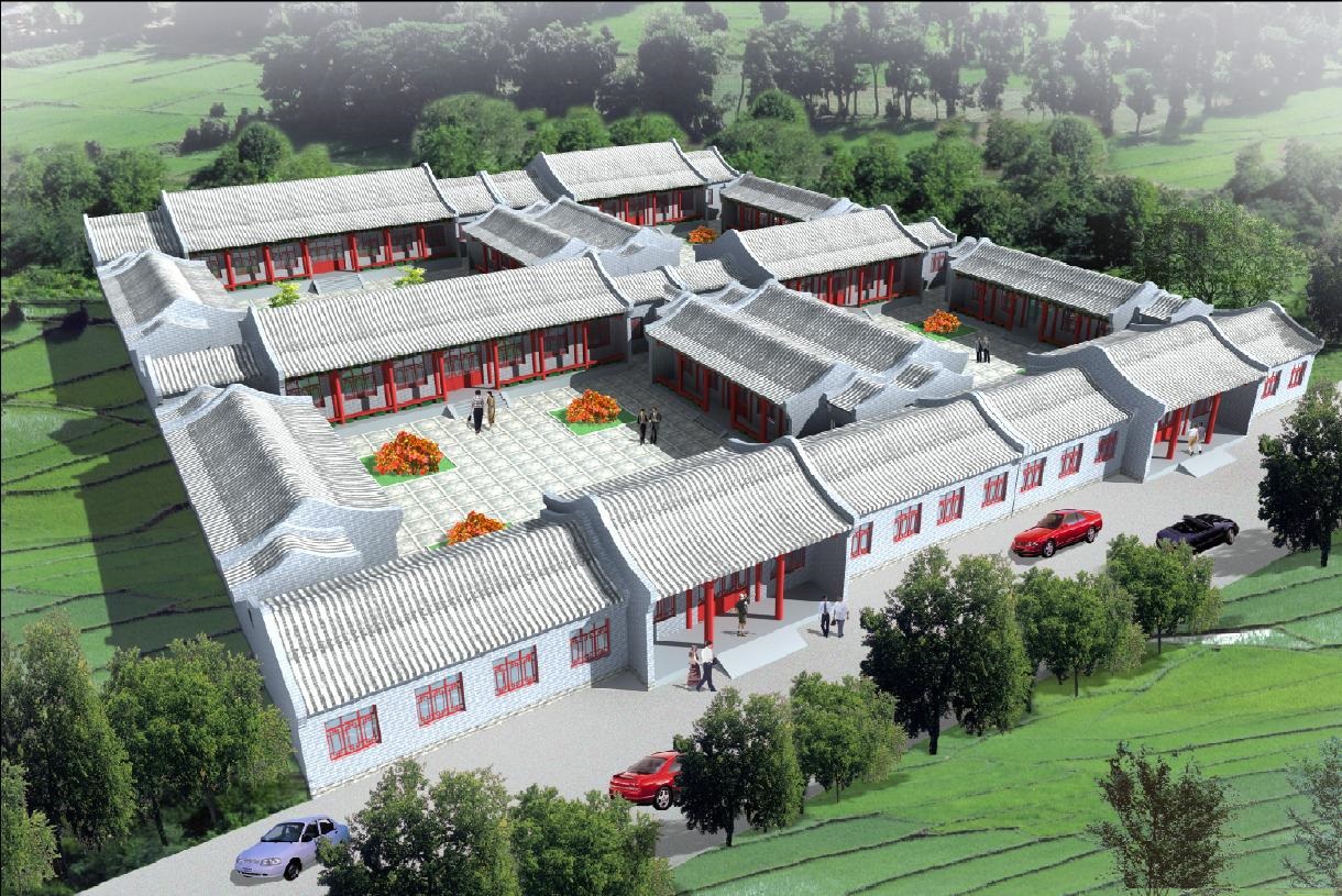 299中式四合院建筑CAD施工图纸25套