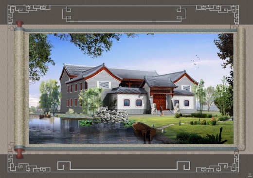 299中式四合院建筑CAD施工图纸25套缩略图