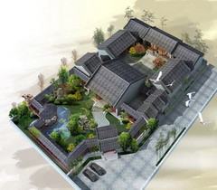 299中式四合院建筑CAD施工图纸25套
